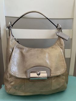 Coach Kristin Patent Leather Shoulder Bag 19299