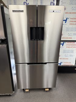 Norcold 15 Cu Ft 12V RV Refrigerator w/ Ice Maker N15DCIMSS