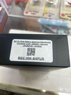 Game console R36S like old times vintage games