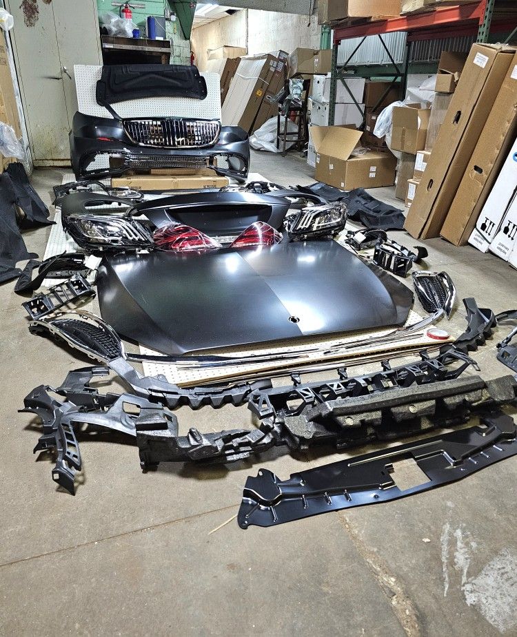 Mercedes Benz S Class W221 s550 Bumpers body kit conversion facelift 2007 to 2022 Maybach