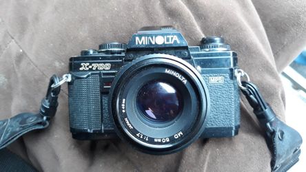 Vintage Minolta x700 camera