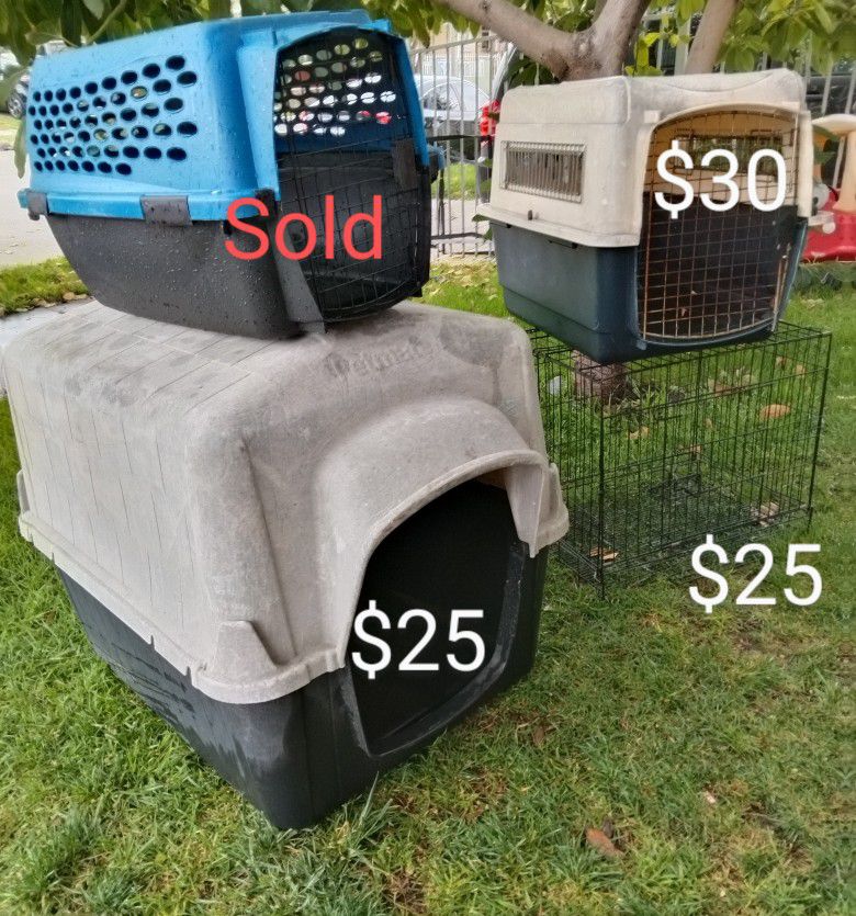 Pet House Pet Carrier Pet Crate Prices Vary Per Item Good Clean Condition South La 90043