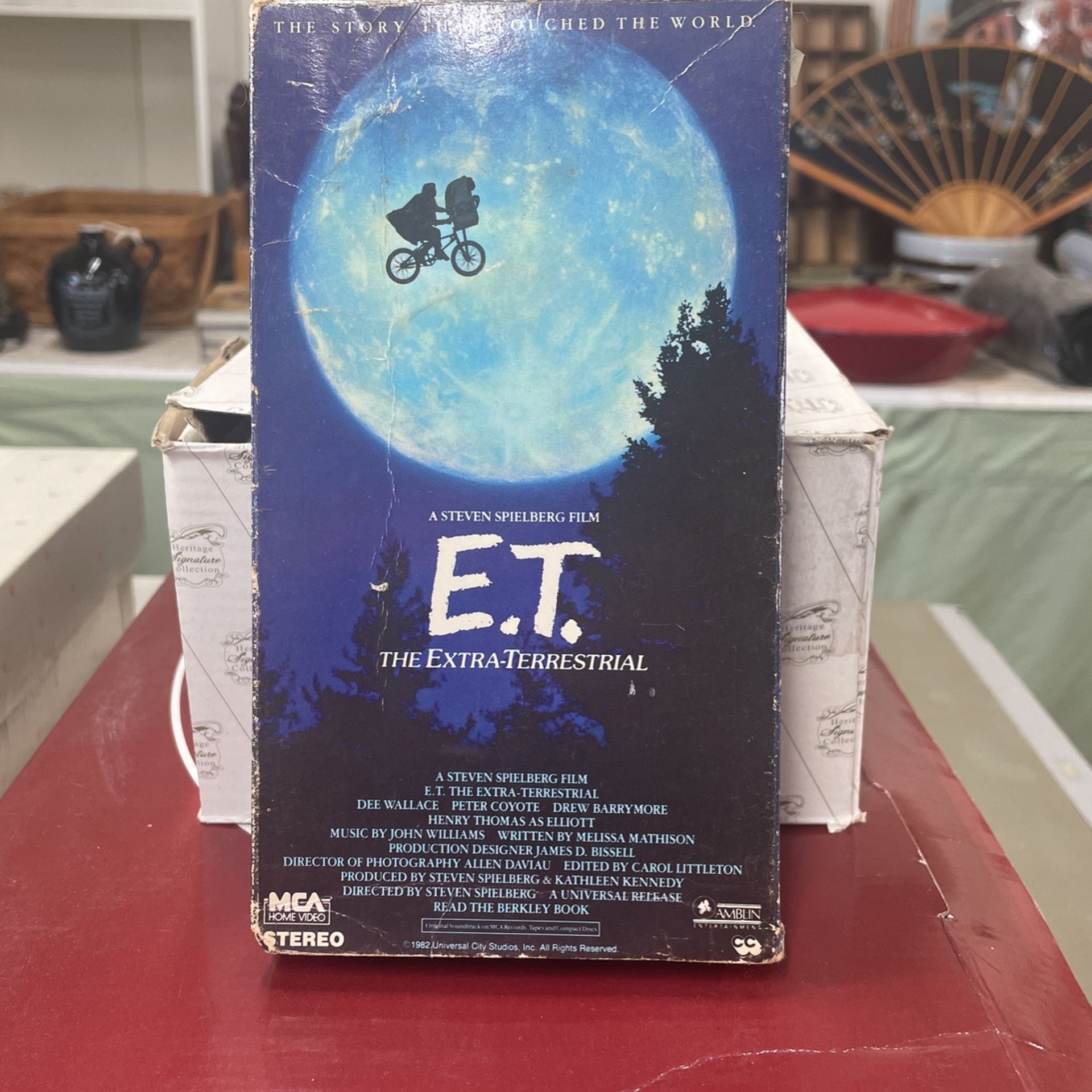 E.T. The ExtraTerrestrial 1988 Vintage VCR Movie for Sale in