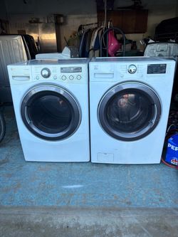 Kenmore washer and gas dryer