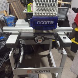 Professional 15-Needle Ricoma Embroidery Machine – Turnkey Setup, Perfect for Business or Side Hustle
