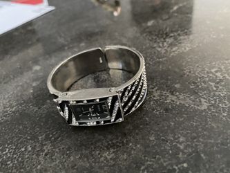 Black and silver fancy watch