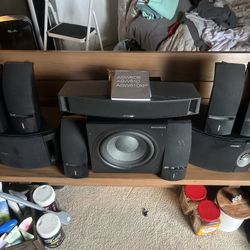 Bose System With Bowers And Wilkins Subwoofer 