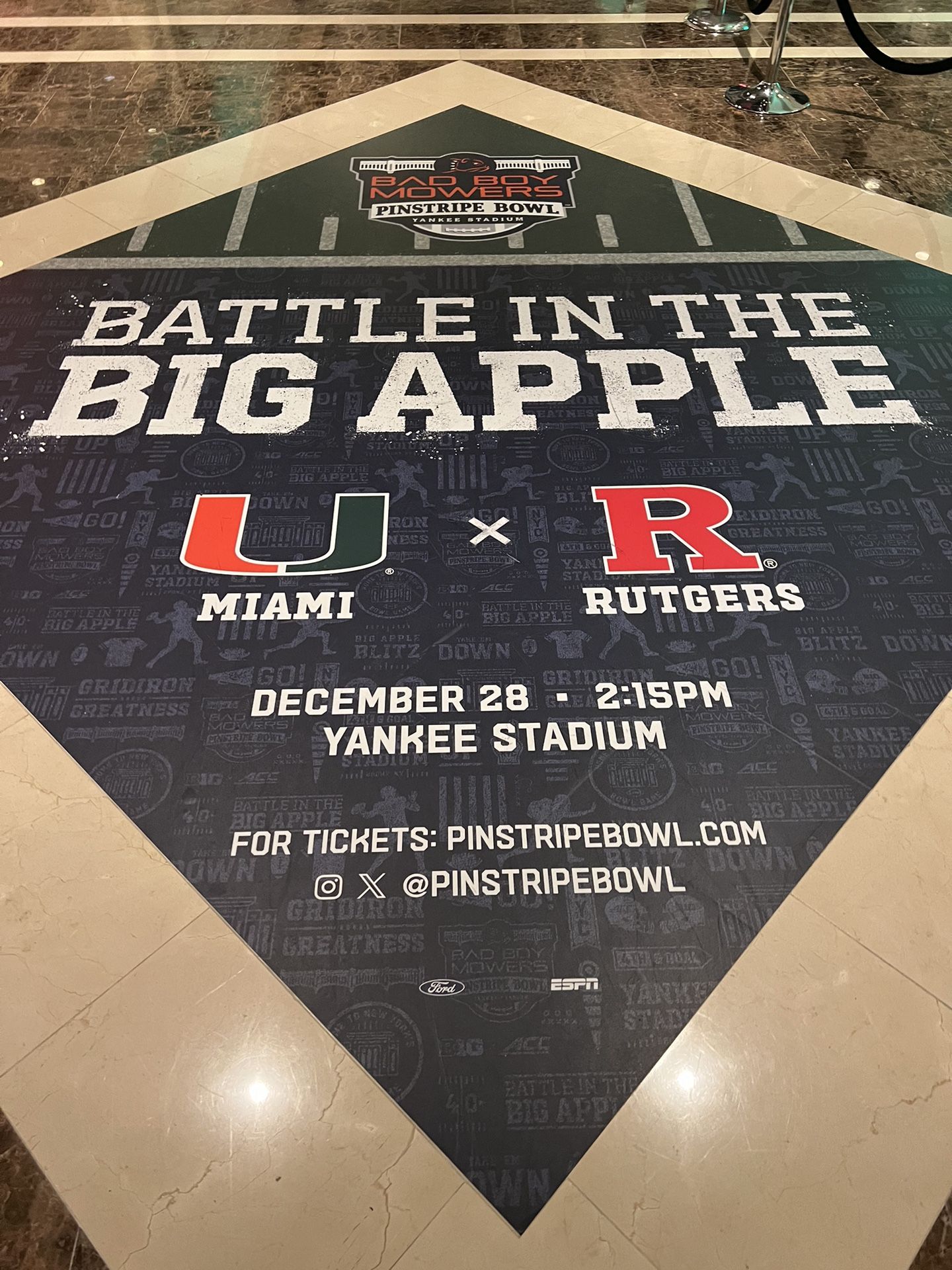Pinestripe Bowl Tickets