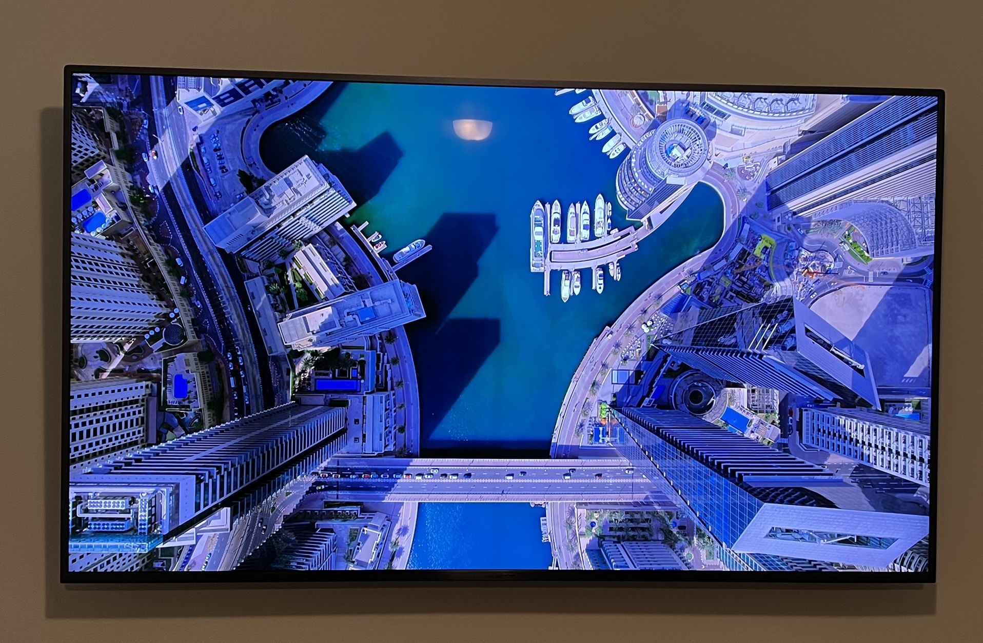 SAMSUNG TV un75mu800d (used As Is)