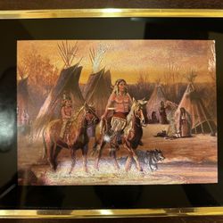 Framed Native American Artwork 
