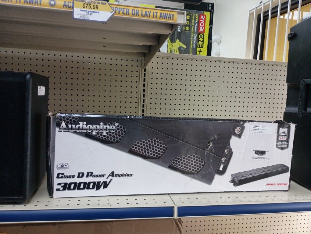 Audiopipe Class D POWER AMPLIFIER