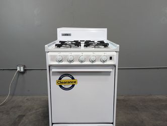 Summit 20 Inch Freestanding Gas Range with 4 Open Burners, 2.46 Cu. Ft. Oven Capacity, Broiler Drawer, Manual Clean (WNM1107-D-0379)
