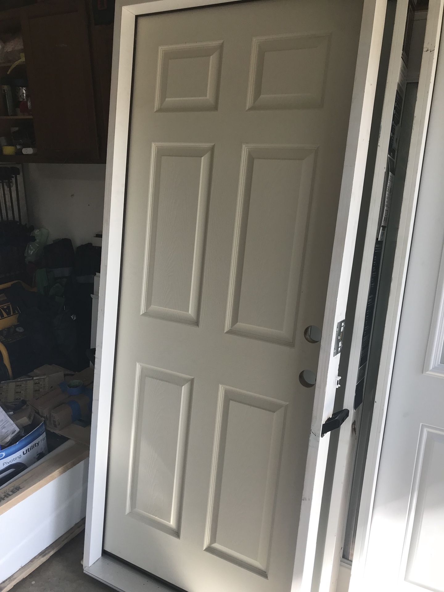 6 panel entry door