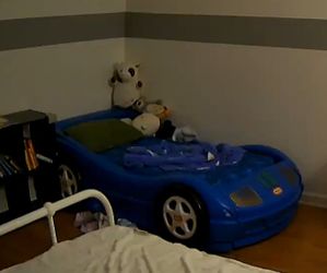 Toddler Bed - Race Car - With Toddler Mattress