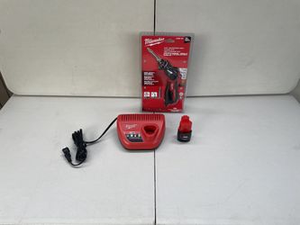 Milwaukee M12 Soldering Iron Whit Battery 2.0 And Charger 