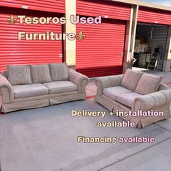 Sofa & loveseat