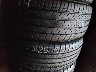 225/55R19  Two Tires No Wheels 