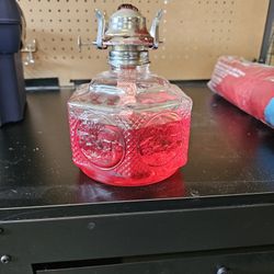 Vintage Lamplight Farms Oil Lamp 