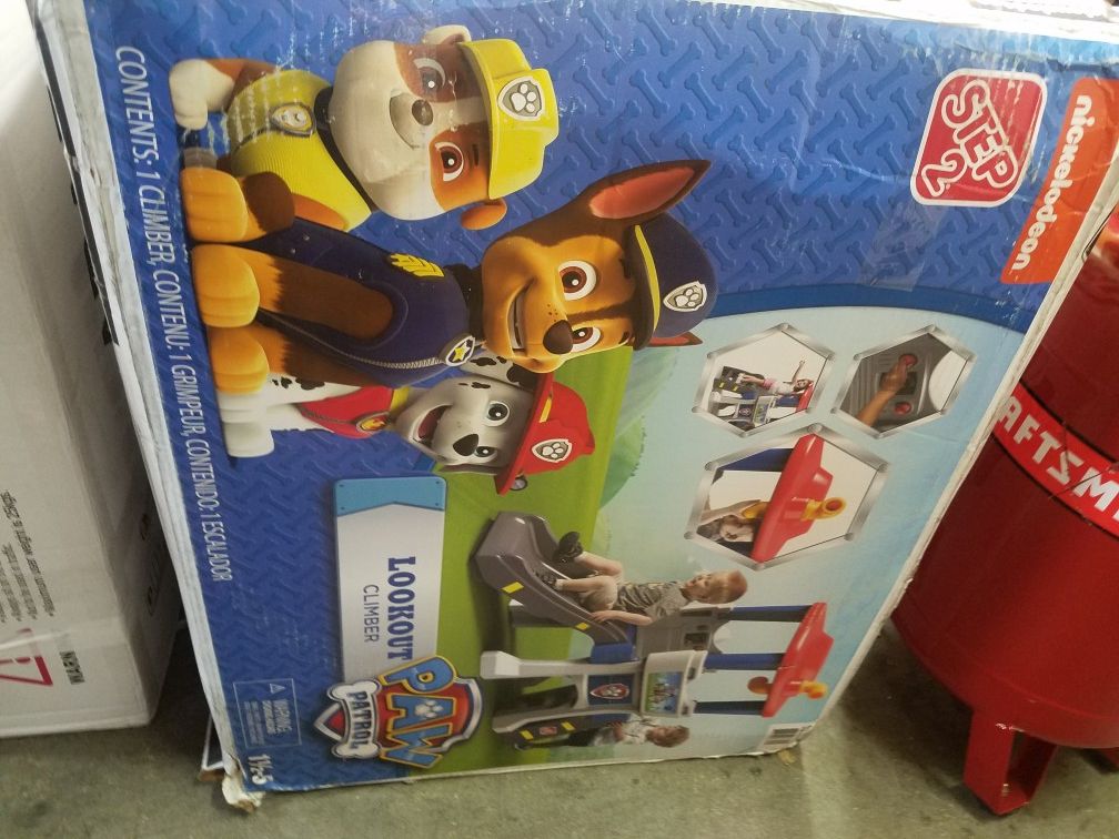 Step2 Paw Patrol Lookout Climber Slide Playset