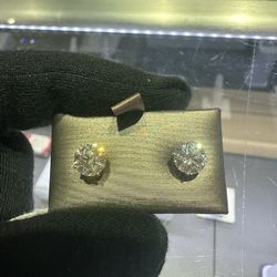 BRAND NEW Lab Diamond Stud Earrings 3ctw