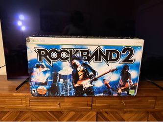 Rock Band 2 Special Edition Xbox 360 Complete Bundle New Unused Open Box