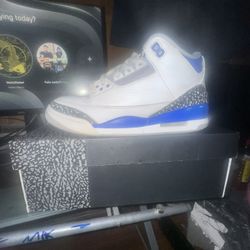 Air Jordan’s 3 Retro Racer Blue 