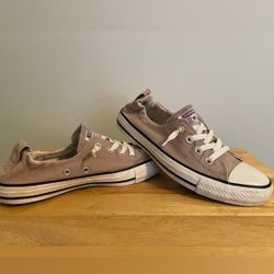 Converse Women's Chuck Taylor All Star Shoreline Slip On Sneaker Sz 8.5 Mauve