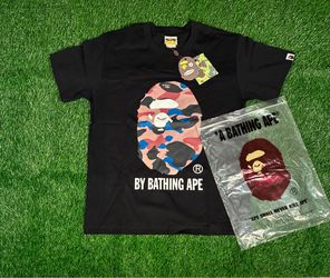 Camo bathing ape tee size men’s small