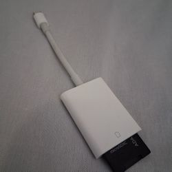 Apple Brand Lighting Connector Sd Card Transfer Dongle