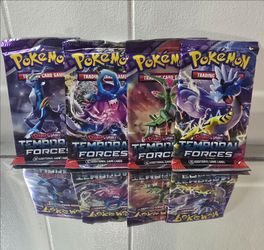 PokémonTemporal Forces Booster Packs X4 Sealed 🔥