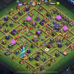 Clash Of Clans TH 15 Lvl 216 4,620 Gems!!! | 80-88-57-30 Heroes| LOTS OF SKINS |