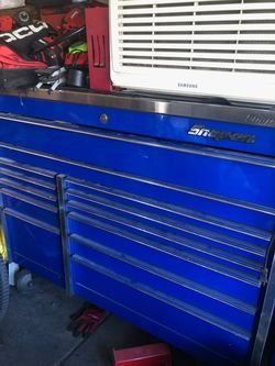 Snap on tool box