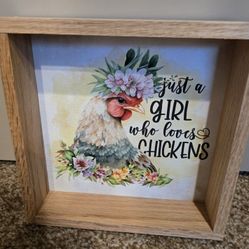 Just A Girl Who Lives Chickens