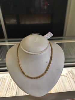 14k solid gold necklace 23.2 Grams 16 Long layaway available 10%dwon if you interested please make sure you ask for Maribel thank you