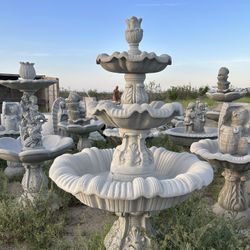 New Water Fountain Made Out Of Cement Perfect Gift 