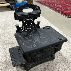 Cast Iron Vintage Mini Stove 