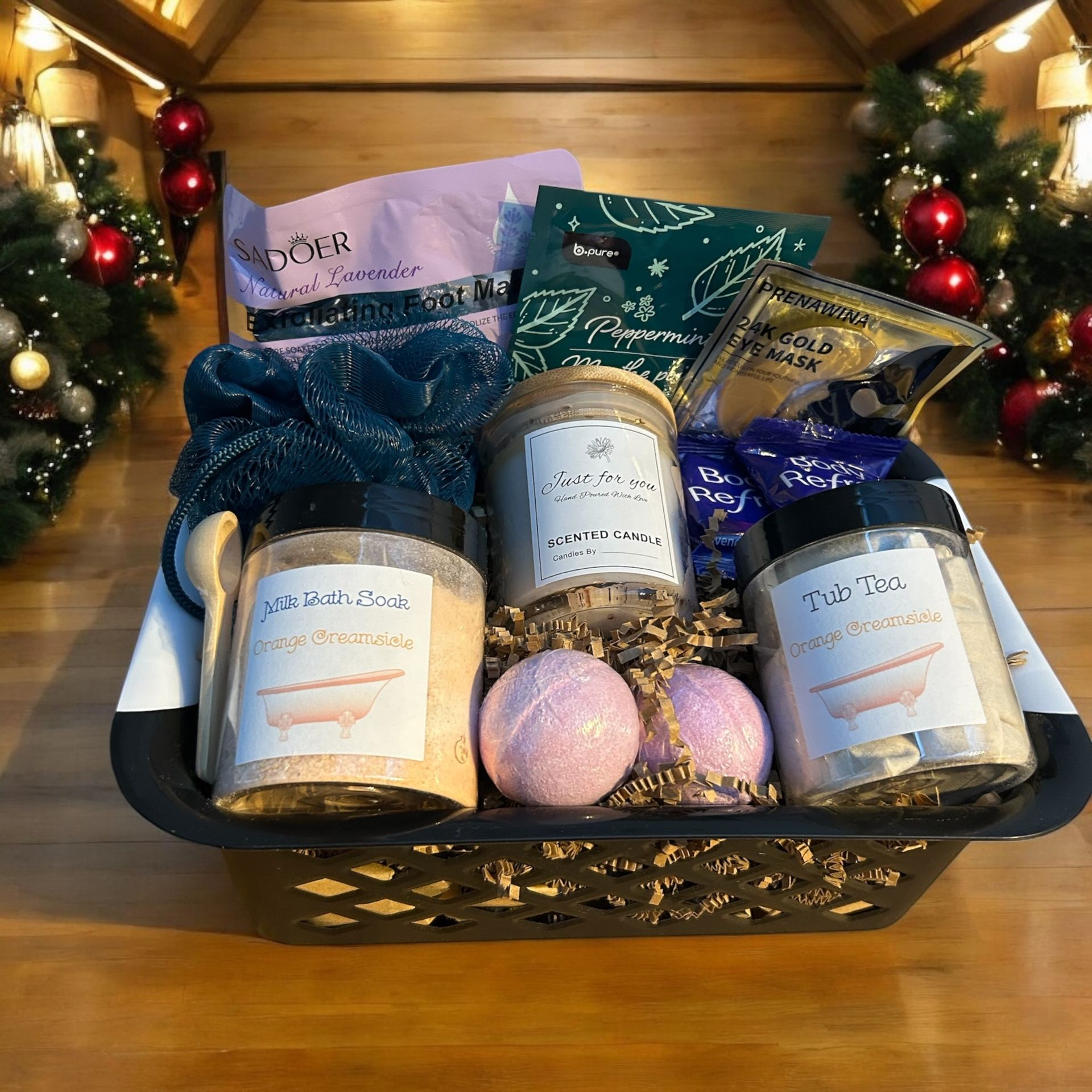 Orange Creamsicle Spa Kit