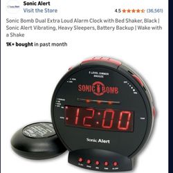 Sonic Bomb Alarm Clock 