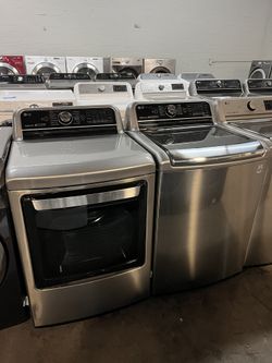 🧺 LG Top Loader Washer & Electric Dryer Set for Sale!