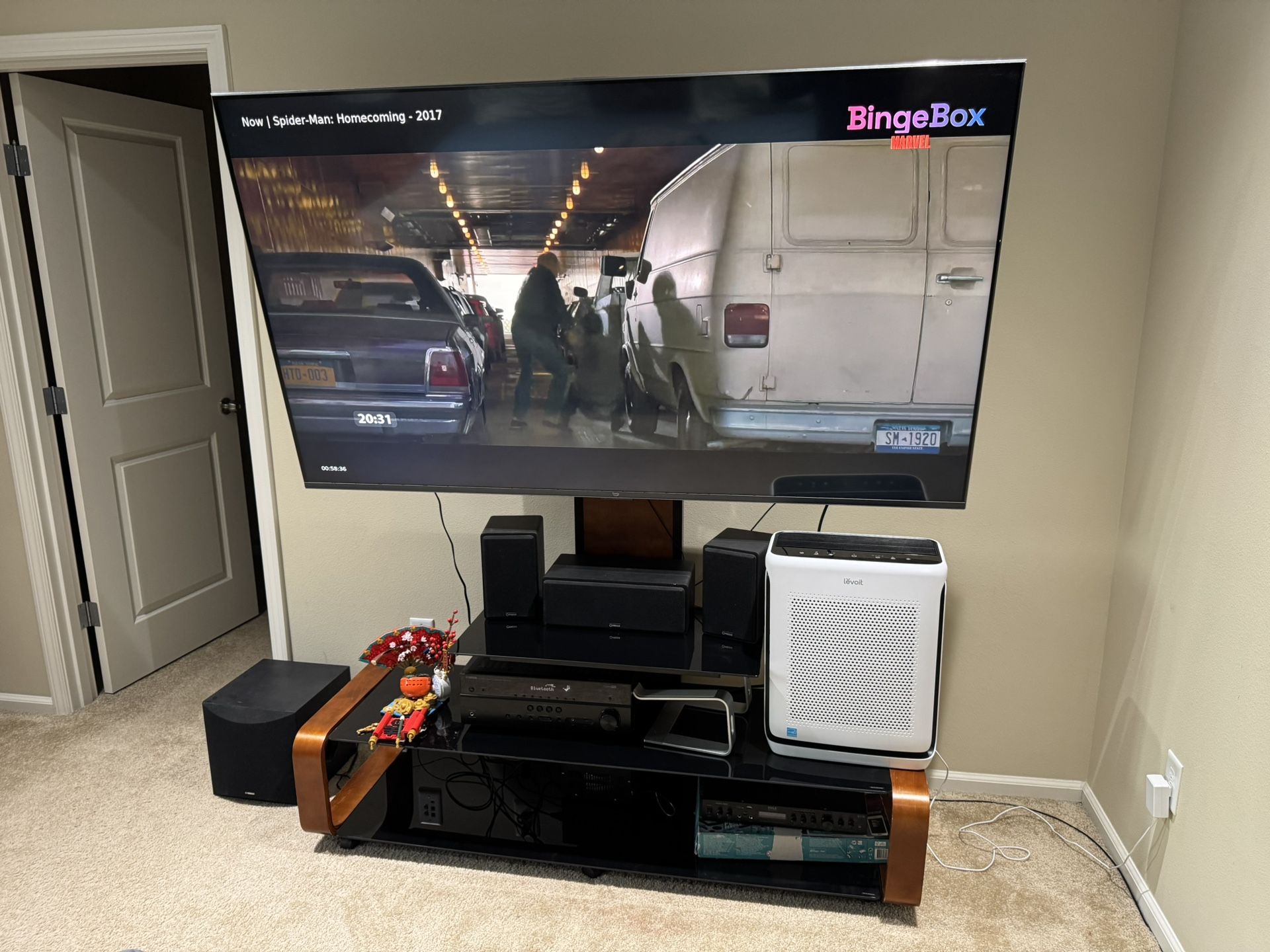 75” Fire TV + TV Stand For Sale