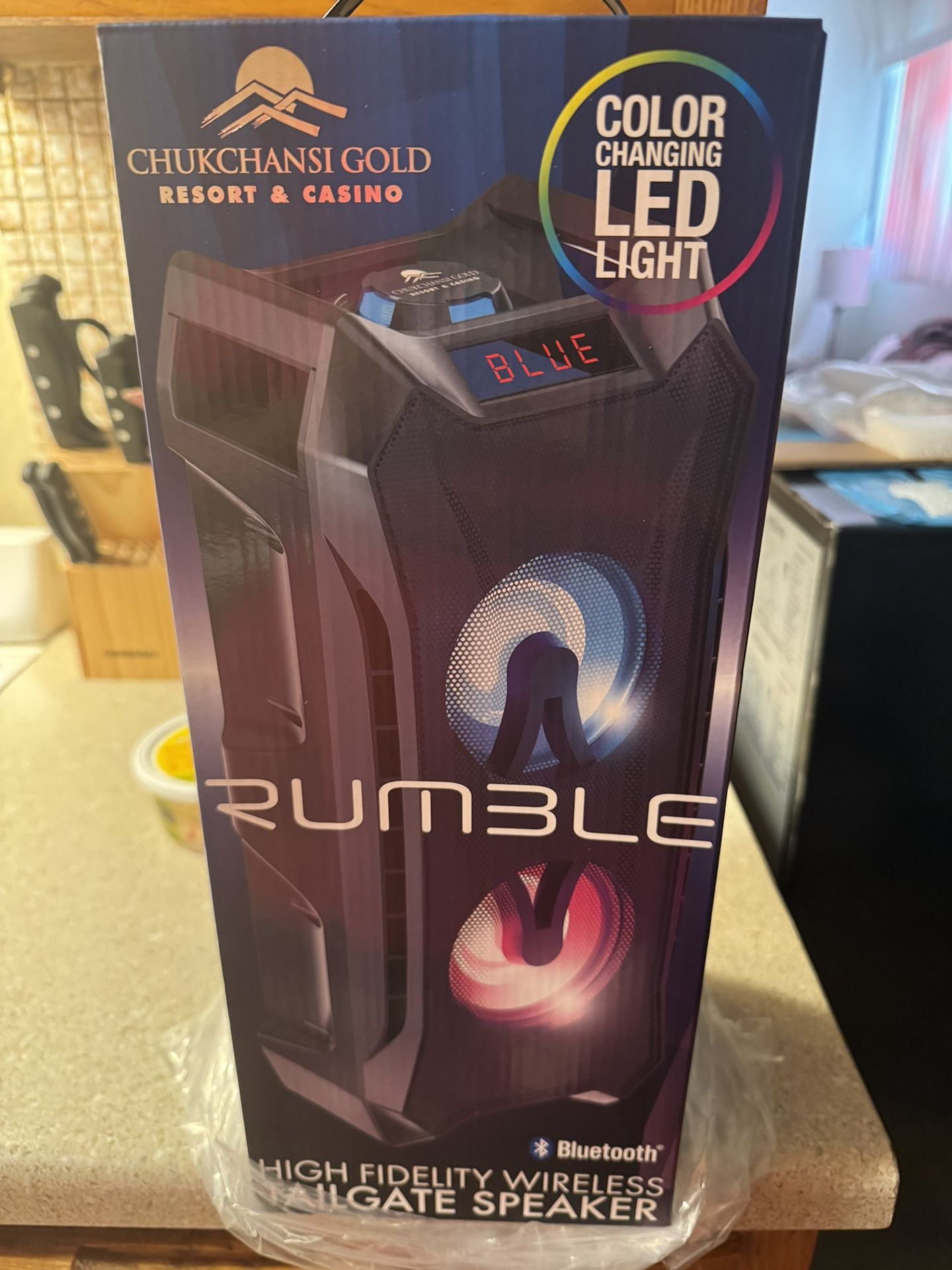 Rumble High Fidelity Wireless Tailgate Speaker 