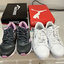 $50. 00 For Both Women’s Saucony And Puma Sneakers Price For Both 
