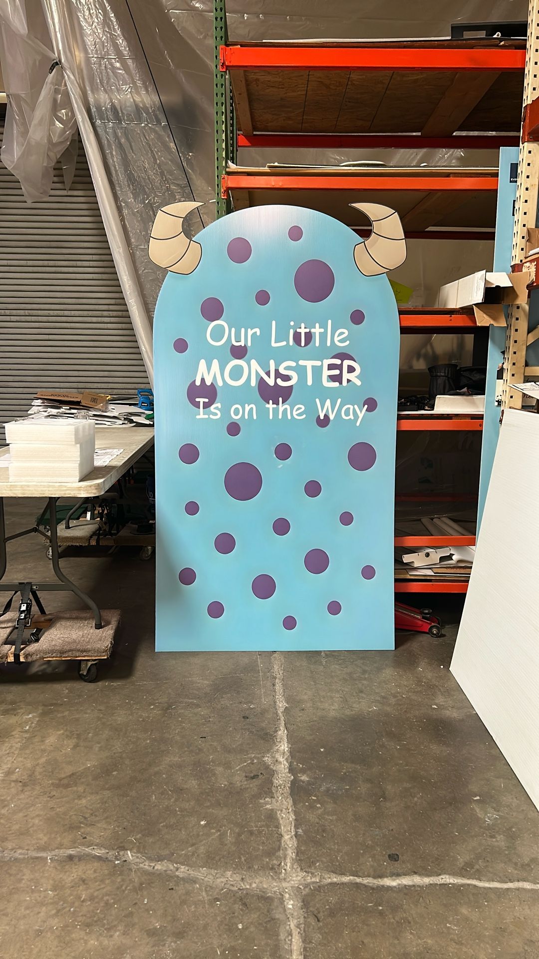 7x4 Coroplastic Backdrop Props