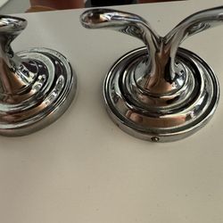 TOWEL DOOR HOOKS (CHROME) $5.00 each