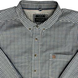 Ariat Pro Series Stretch Red White And blue Plaid Button Down Long Sleeve Men’s Shirt -3X