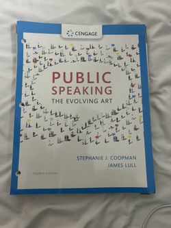 MindTap Course List Ser.: Bundle: Public Speaking: the Evolving Art, 4th