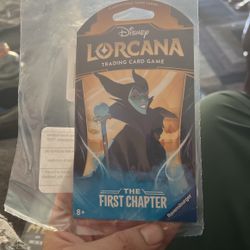 Disney Lorcana The First Chapter Sealed Blister Booster Pack -