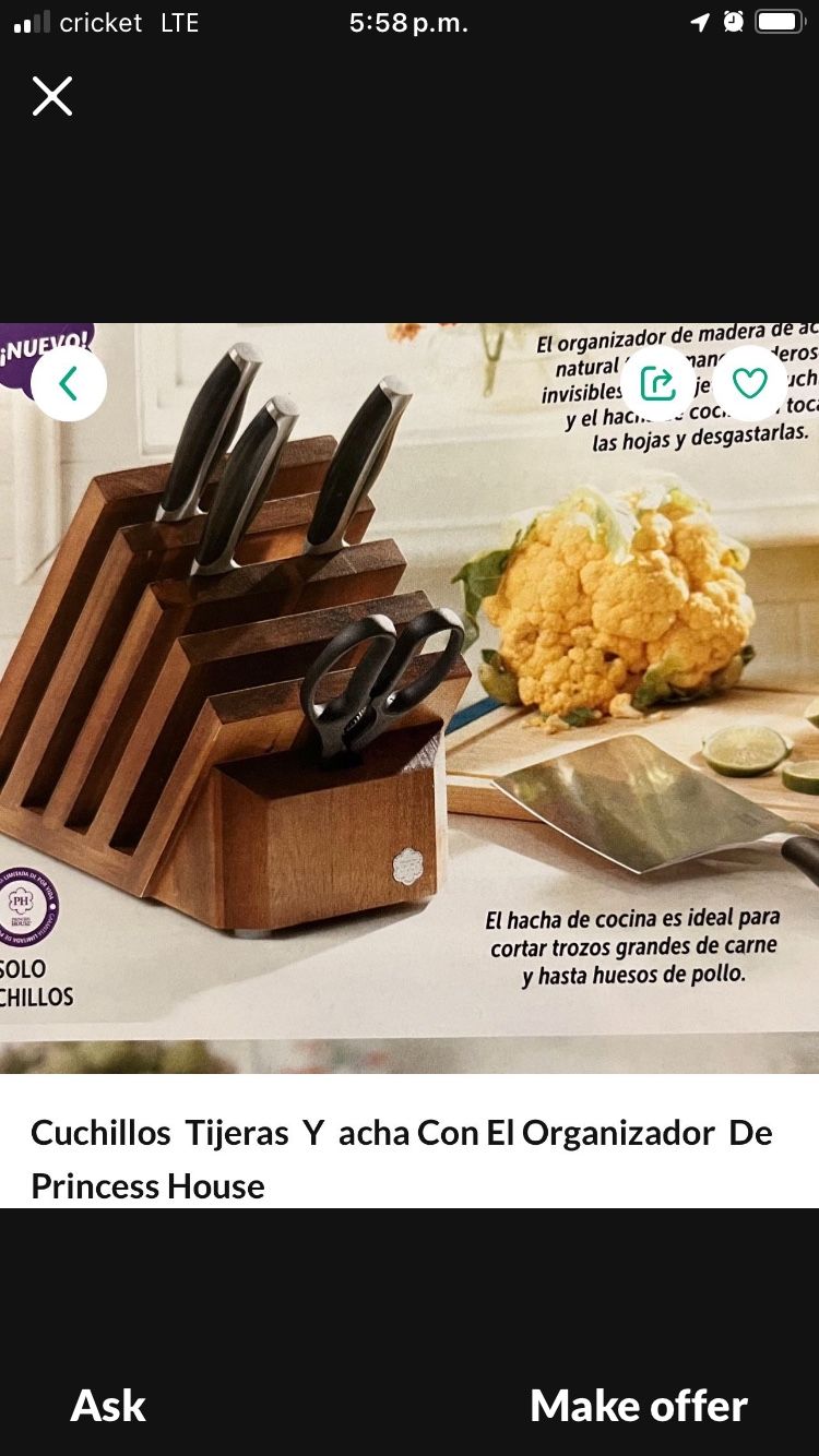 Cuchillos Princess House