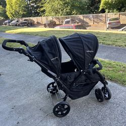 Baby Joy Double Stroller