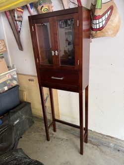 Over-the-Toilet Bathroom Storage Cabinet